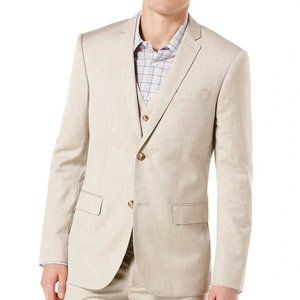 PERRY ELLIS Natural Linen Jacket - Size 42R